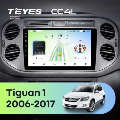 Штатная магнитола Teyes CC4L 6/64 Volkswagen Tiguan 1 NF (2006-2017) F2
