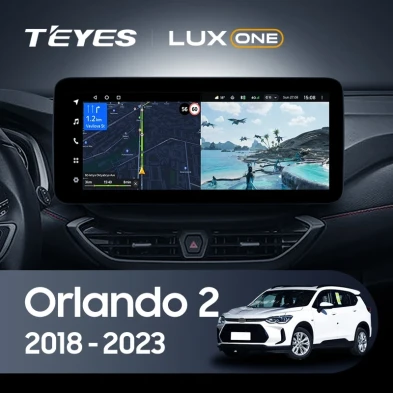 Штатная магнитола Teyes LUX ONE 4/64 Chevrolet Orlando 2 (2018-2023) Тип-A