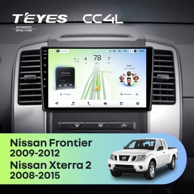 Штатная магнитола Teyes CC4L 6/64 Nissan Frontier (2009-2012)