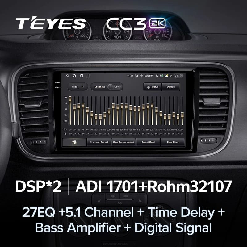 Штатная магнитола Teyes CC3 2K 4/64 Volkswagen Beetle A5 (2011-2019)