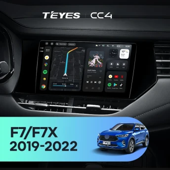Штатная магнитола Teyes CC4 6/64 Haval F7 F7X (2019-2022)