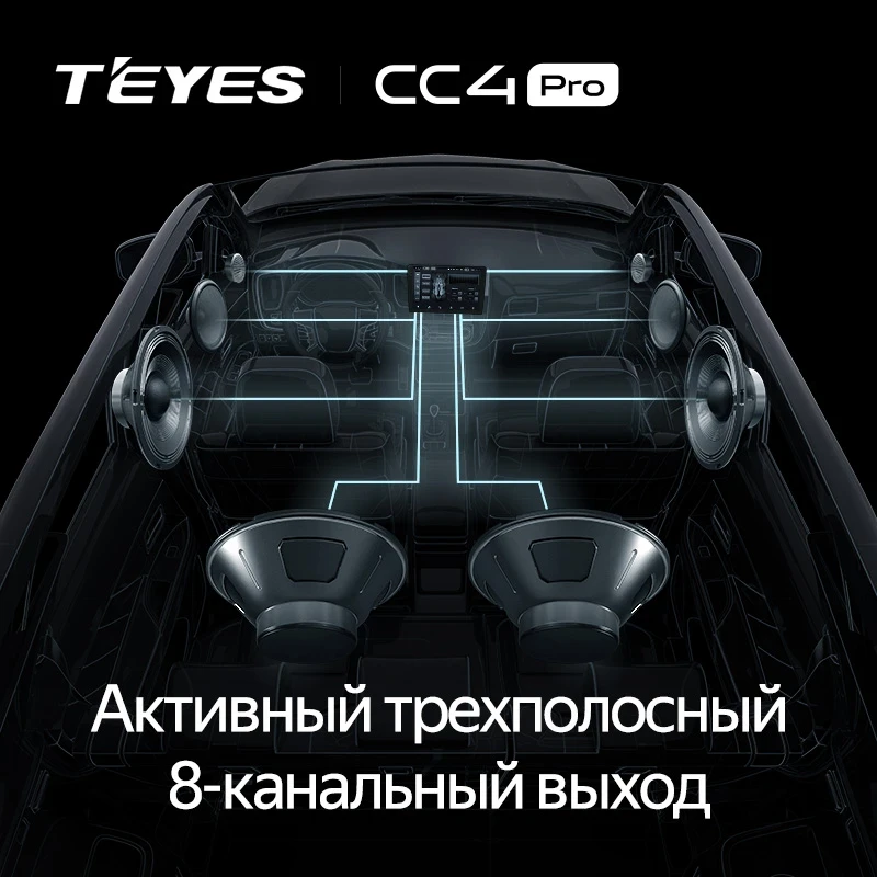Штатная магнитола Teyes CC4 Pro 12/256 Mazda Demio DE (2007-2014)