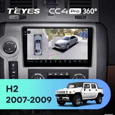 Штатная магнитола Teyes CC4 Pro 360 8/128 Hummer H2 E85 (2007-2009) F1