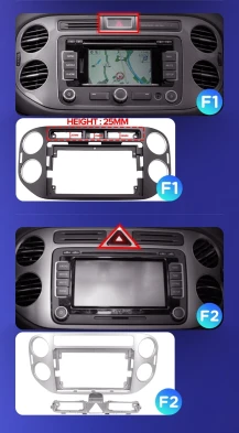 Штатная магнитола Teyes CC3 2K 4/64 Volkswagen Tiguan 1 NF (2006-2016) F1 (11")