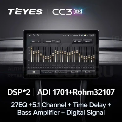 Штатная магнитола Teyes CC3 2K 4/64 Isuzu D-Max 2 (2012-2018) (11")