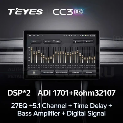 Штатная магнитола Teyes CC3 2K 6/128 Lada Xray (2015-2022) (11")